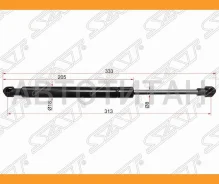 ����������� ������ ��������� Volkswagen Touareg 02-10 (������=�����), �����/������ ����