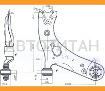 ����� ������ Toyota Prius 12-/Corolla/Rumion/MARK X/Auris/Blade/Scion/Zelas/LEXU�S HS250H 06- RH SAT ST4806812300, ������ ����