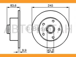 ���� ����. ���. [245x10] 5 ���. AUDI A4 1,6-2,8 96-> ����