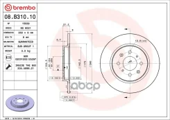 ����� ��������� Brembo 08B31010 ����