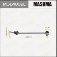 ������ ������������� (����) Masuma front Mercedes-BENZ GL-Class (X166) LH ML-E4009L, ����� �������� ����