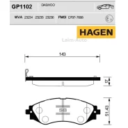 ������� ����. �������� Hagen GM-Korea Leganza(OLD) ����