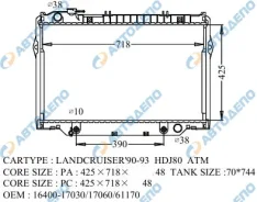 �������� ���������� ���������. Toyota LAND Cruiser �������� TO-0157-48-K HDJ81V, HZJ81V, FJ80G 1HD-T, 1HZ, 3F-E, 1HD-FT ����
