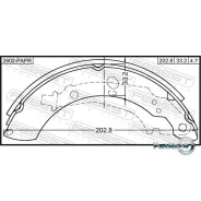 ������� ����. ���. VW POLO Sedan 10- (228x42) Febest 2602RAPR ����