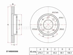 ���� ��������� SAT ST-MB895098, �������� ����