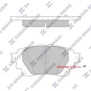 ������� ��������� �������� ������! Toyota Corolla/Yaris Cross 18> SP4341 Sangsin Brake 'SP4341 ����
