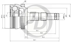 ���� ������� abs 151400 JD [JCT0149A] ����