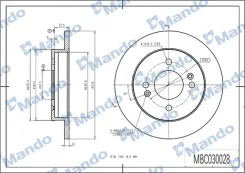 ���� ��������� | ��� | Mando MBC030028 ����