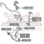 ����� ������ ������ Nissan Murano Z50 ASVA 0224039 ASVA 0224039 ����