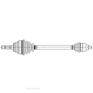 ������ � ����� R [ABS] 44z Metelli 170116 Renault Megane 1,4-2,0/1,9D (JB1/3, JC5) 01/96-12/98 [748mm] ����