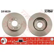 ���� ��������� ������ Hyundai: Accent III (MC) 05- TRW DF4839 TRW DF4839 ����