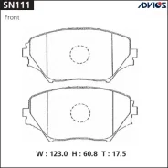 ������� ��������� �������� SN-111 ��� Toyota RAV4 ACA21W 1Azfse �������� ������������� Advics ������ 04465-42080 04465-42110 04465-42030 04465-Yzzcn 04465-42070 04465-42071 04465-42130 V9118A085 D-2202 AN-640 PF-1447 ����� � ������� � ��������. �����... ����