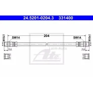 ����� ����. �����. [200mm] BMW 3 (E21/E30/E36), 5 (E12/E28/E34), 7 (E23/E32) ����