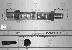 ����� ��������� ����. BMW 5 97-04 Malo ���. 8913 ����