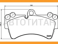 ������� ��������� �������� ������ AUDI: Q7 06-, Porsche: Cayenne 02-, VW: Touareg 02- ����