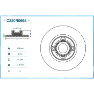 ��������� ���� ������ (������ ��� C220R0019) Cworks C220R0664 ����