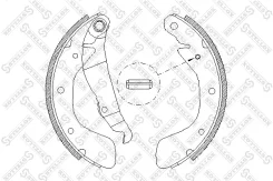 ��������� ������� ������ ���������� Chevrolet Lacetti/Epica 1.4-2.0, Nexia 1.5 95> 409100-SX ����