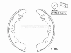 ������� ��������� ���������� Toyota bB 05-16 / Tank 16-20 SAT ST-28-0307 ����