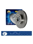 ���� ����. ���. [256x22] 4 ���. Hyundai Accent 1.4-1.6/CRDI 05-10/ KIA Rio II 1.4-1.6/CRDI/16V 05-10 AMD 'Amdbd151 ����