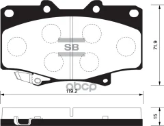 ������� ��������� ��������, �������� Sangsin Brake SP1217 ����