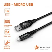 ������ USB - micro USB 1�, ������ ���������� 4 � 1 miniUSB/microUSB/��� IPhone 4/5/6 �� USB Airline ���. ACHM23 ����