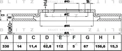 ���� ��������� | ��� | Mercedes W164/W251 06-> Blitz ���. BS0402 Blitz ����
