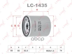 ������ �������� Renault CLIO I 1996-1998/Renault CLIO II 1998-2003/Renault Kangoo 1997-2001/Renault Twingo I 1996-2000/ LYNXauto ���. LC1435 ����