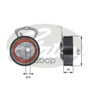 ����� �������� ����� ��� WV GOLF V 10/03> Gates ���. T43140 ����