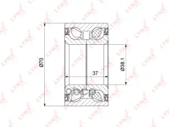 ��������� ��������� | ����� ��� | Hyundai Accent (LC, MC) 00-10 / Getz (TB) 02-09 LYNXauto ���. WB1451 LYNXauto ����