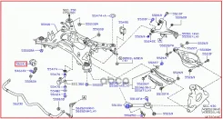 ������ ������������� | ��� | Nissan ���. 54613JK07A ����