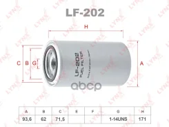 ������ ��������� Nissan Cabstar 2.5D 06-13 LYNXauto ���. LF202 ����