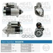 ������� 12V 1,2KW Mitsubishi Outlander I, Galant VIII 2.0/2.4 MEAT & Doria ���. 5032078 ����