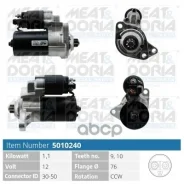 ������� 12V 1,1KW Audi A3 (8L1), Ford Galaxy I MEAT & Doria ���. 5010240 MEAT & Doria ����