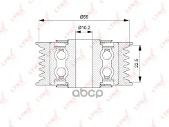 ����� �������� ���������� ����� Lexus GS460/430/350 (GRL1_, GWS19_) 05- / ALT LYNXauto ���. PB7042 ����