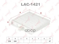 ������ ������ Renault Scenic III /Grand Scenic 03- LYNXauto ���. LAC1421 ����