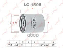 ������ �������� OPEL Frontera A 2.4 92-98 / Omega A 2.4 88-94 LYNXauto ���. LC1505 ����