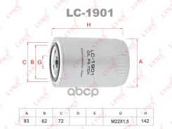 ������ �������� Citroen Jumper III HDi 06-, FIAT Ducato 2007 JTD 06-, Peugeot Boxer III Hdi 06- LYNXauto ���. LC1901 ����
