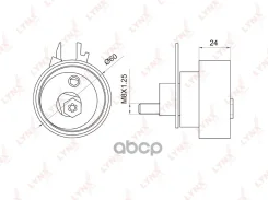 ����� �������� ����� ��� Skoda Fabia 1.4 99> / Octavia(1U/1Z) 1.4 00> / Roomster 1.4 06>, VW Bora 1.4-1.6 00-05 / Caddy II-III 1.4 00-10 / Golf IV-VI 1.4-1.6 99> / Polo 1.4-1.6 99> LYNXauto ���. PB1054 ����