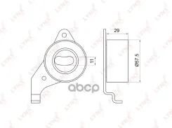 ����� �������� ����� ��� Toyota Avensis(T22) 2.0 97-00 / Camry 2.0-2.2 86-01 / Carina(T17/19) 2.0 87-97 / Picnic 2.0 96-01 / RAV 4 I 2.0 94-00 LYNXauto ���. PB1065 ����