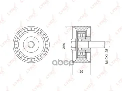 ����� �������� ����� ��� LADA 16��. Granta/Kalina/Largus/Priora/VE�STA/XRAY LADA Granta 1.6 11> / Kalina 1.4-1.6 04> / Priora 1.6 08> LYNXauto ���. PB3012 ����