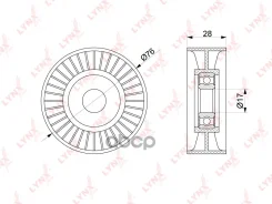 ����� �������� ���������� ����� MBZ C-Class (W204) C180-C250 07- / E-Class (W212) E250 09- / Sprinter (906) 08- / ALT LYNXauto ���. PB5313 ����