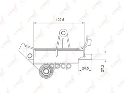 ���������� ����� ��� AUDI A3 1.8-1.9D 96-03 / A4 1.8T 95-00 / A6 1.8-1.8T 97-05 / TT 1.8T 98-06, Skoda Octavia(1U) 1.8-1.8T 96-06, VW Bora 1.8-1.8T 98-05 / Golf IV 1.8-1.8T 97-05 / Sharan 1.8T 97-10 LYNXauto ���. PT1001 ����