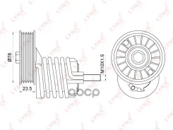 ���������� ������������� ����� AU A4/A6 1.9TDI 95-01 / VW Passat 1.9TDI 96-01 / ALT LYNXauto ���. PT3164 ����