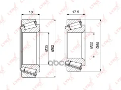 �������� ���������� ������� ������ | ����� | Mercedes-Benz C-Class (W203, W204) 00-13 LYNXauto ���. WB1282 ����