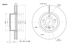 ��������� ���� �������� DF6220S (328x28) 5 ���. JD JBD0339 ����