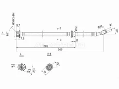 ����� ��������� Nissan AD 90-99 / Sunny 90-00 (�������/ ������) SAT ST-32-0323, ������ �������� ����