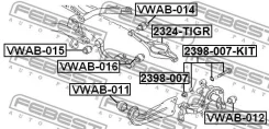 ����������� ������ ���������� ���� | ��� ����/��� | Febest VWAB016 ����