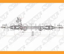 ����� ������� Hyundai Elantra 11- LHD [ST565003X001] ����