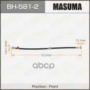 ����� ��������� Nissan X-Trail (T31) 07- �������� Masuma ������ 63828 Masuma ���. BH-581-2 ����