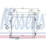 ���������� (655x618x63) Nissens 96977 ����